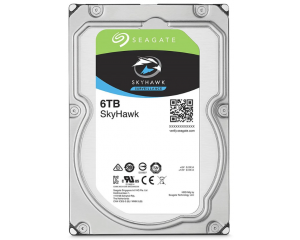 Ổ cứng HDD Seagate Skyhawk 6TB 3.5" SATA (ST6000VX001)