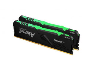 RAM desktop KINGSTON Fury Beast RGB 32GB (2 x 16GB) DDR4 3200MHz (KF432C16BB1AK2/32)