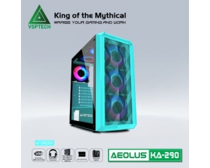 Case Gaming VSPTECH KA290 - GREEN
