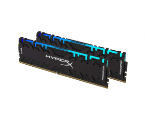 RAM desktop KINGSTON HyperX Predator RGB 64GB DDR4 3200MHz (2 x 32GB) DDR4 3200MHz (HX432C16PB3AK2/64)