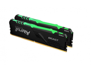 Bộ nhớ/ Ram Desktop Kingston Fury Beast RGB 32GB (2x16GB) DDR4 3200Mhz (KF432C16BB1AK2/32)