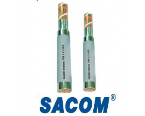 Cáp điện thoại Sacom trong nhà 10x2x0.5mm.