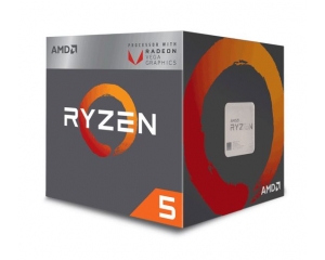 CPU AMD Ryzen 5 2400G (4C/8T, 3.6 GHz - 3.9 GHz, 4MB) - AM4