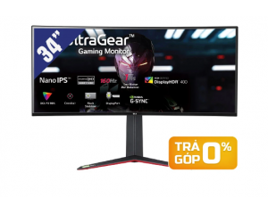 Màn hình LCD LG 34GN850-B.ATV (3440 x 1440/IPS/160Hz/1 ms/FreeSync, G-Sync compatible)