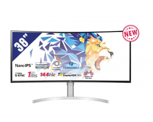Màn hình LCD LG 38WN95C-W (3840 x 1600/IPS/144Hz/1 ms/FreeSync, G-Sync compatible)
