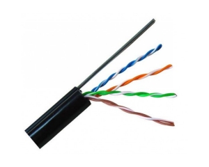 Cáp mạng treo ngoài trời - CAT.5e, 305m, thép gia cường dùng treo móc. ( 1101-03011 )
