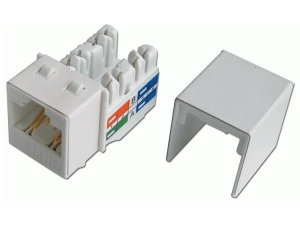 Modular Jack-Ổ cắm Dintek CAT.6A Keystone Jack, T568A/B (1305-05001)