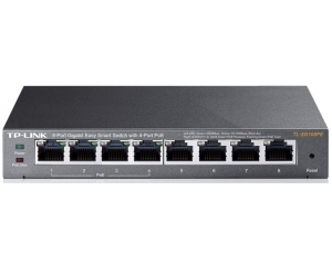 8-Port Gigabit Desktop PoE Easy Smart Switch TP-LINK TL-SG108PE