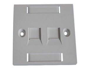Mặt nạ 2 port Faceplate Kit COMMSCOPE (1859050-1)