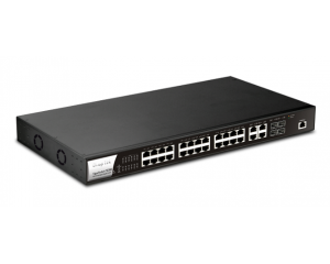 28-Port PoE L2 Managed Gigabit Switch DrayTek Vigor P2280