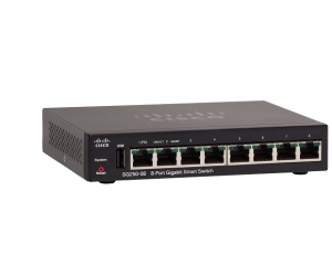  Switch CISCO SG250-08-K9-EU 8-Port Gigabit Smart