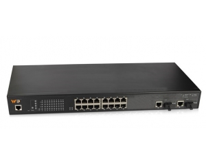 Switch WINTOP YT-CS1018-2GF2GT16T-AF 16-port 10/100Base-T(X)+2-port Gigabit PoE 