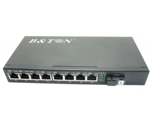 Chuyển đổi Quang-Điện Media Converter Unmanaged Fiber Switch BTON BT-928GS-20A/B