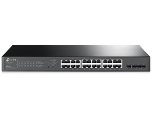 28-Port Gigabit Smart Switch JetStream with 24-Port PoE+ TP-LINK TL-SG2428P