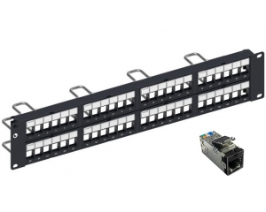 Patch panel 48 port COMMSCOPE CAT6A STP (760237047/ 2153449-2)
