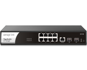 10-port Layer 2+ Gigabit Managed Switch Draytek VigorSwitch G2100