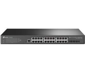 JetStream 24-Port Gigabit L2+ Managed Switch with 4 10GE SFP+ Slots TP-LINK TL-SG3428X