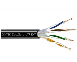 Cáp mạng ngoài trời có gel Dintek CAT.5e (1101-03024)