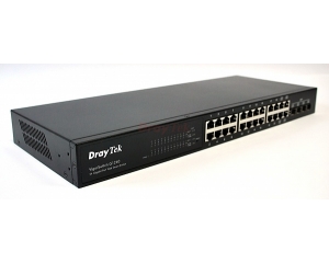 24 Port 10/100/1000Mbps Managed Switch DrayTek Vigor G1240