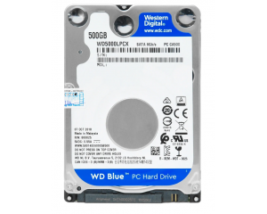 HDD Western Digital Blue 500GB 2.5" SATA 3- WD5000LPCX