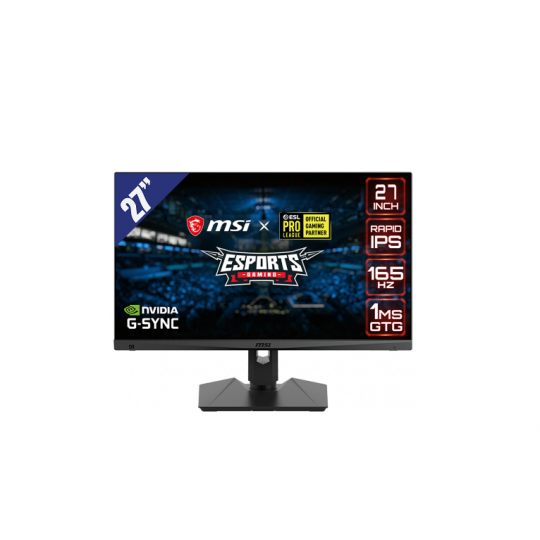 Màn hình LCD MSI Optix MAG274QRF (2560 x 1440/IPS/165Hz/1 ms/G-Sync compatible)