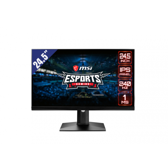 Màn hình LCD MSI Optix MAG251RX (1920 x 1080/IPS/240Hz/1 ms/G-Sync compatible)