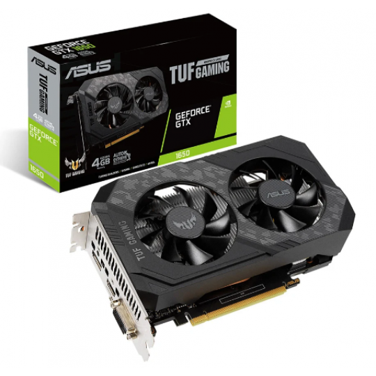 Card màn hình ASUS TUF Gaming GeForce GTX 1650 4GB GDDR6 TUF-GTX1650-4GD6-P-GAMING