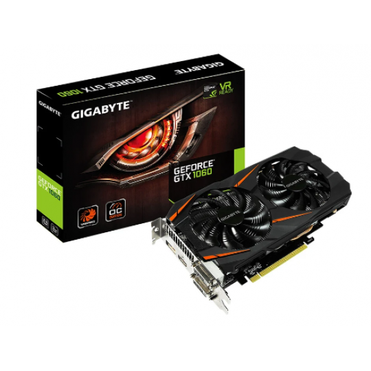 Card màn hình GIGABYTE GeForce GTX 1060 3GB GDDR5 WindForce (GV-N1060WF2OC-3GD)
