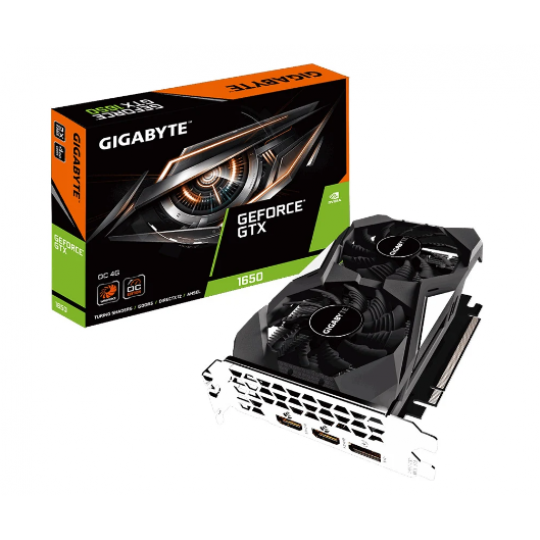 Card màn hình GIGABYTE GeForce GTX 1650 4GB GDDR5 OC (GV-N1650OC-4GD)