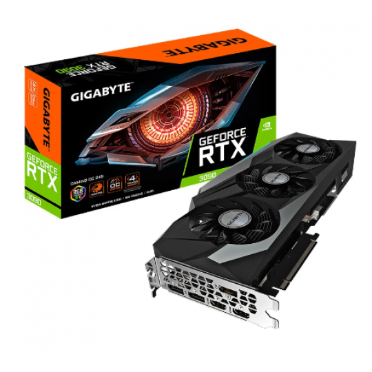 Card màn hình GIGABYTE GeForce RT 3090 GAMING OC 24G 24GB GDDR6 GV-N3090GAMING OC-24GD