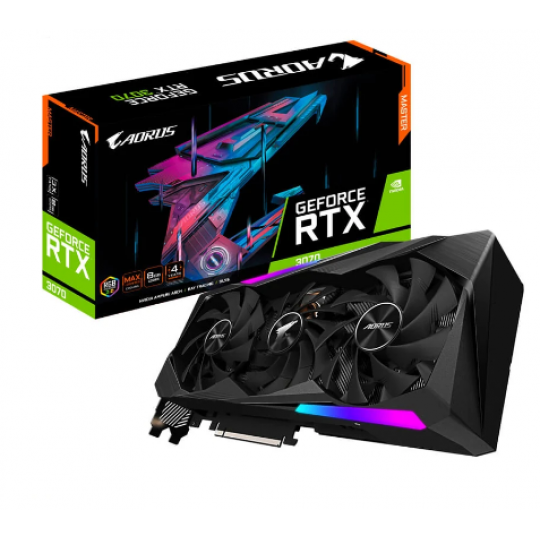Card màn hình GIGABYTE GeForce RTX 3070 MASTER 8G 8GB GDDR6 GV-N3070AORUS M-8GD)