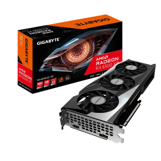 Card màn hình GIGABYTE Radeon RX 6500 XT GAMING OC 4GB GDDR6 4GB GDDR6 R65XTGAMING OC-4GD