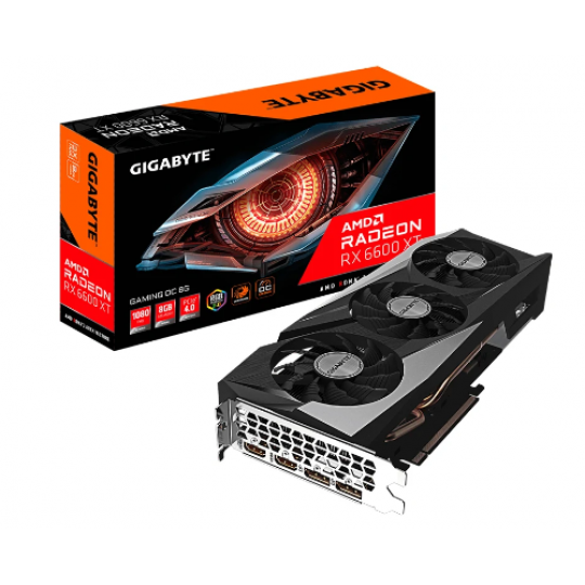 Card màn hình GIGABYTE Radeon RX 6600 XT GAMING OC 8G 8GB GDDR6 GV-R66XTGAMING OC-8GD