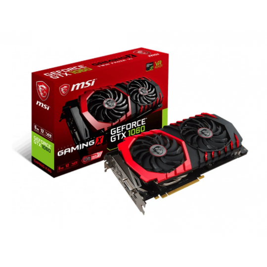 Card màn hình MSI GeForce GTX 1060 6GB GDDR5 Gaming X (GTX-1060-GAMING-X-6G)