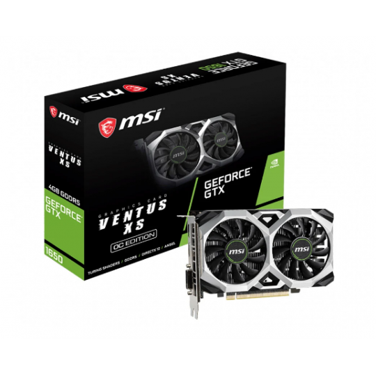Card màn hình MSI GeForce GTX 1650 4GB GDDR5 VENTUS XS OC