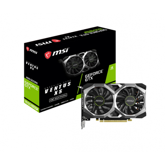 Card màn hình MSI GeForce GTX 1650 SUPER VENTUS XS OC 4GB GDDR6 GeForce-GTX-1650-SUPER-VENTUS-XS-OC
