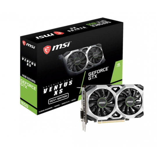 Card màn hình MSI GeForce GTX 1650 D6 VENTUS XS OCV1 4GB GDDR6 GeForce-GTX-1650-D6-VENTUS-XS-OCV1