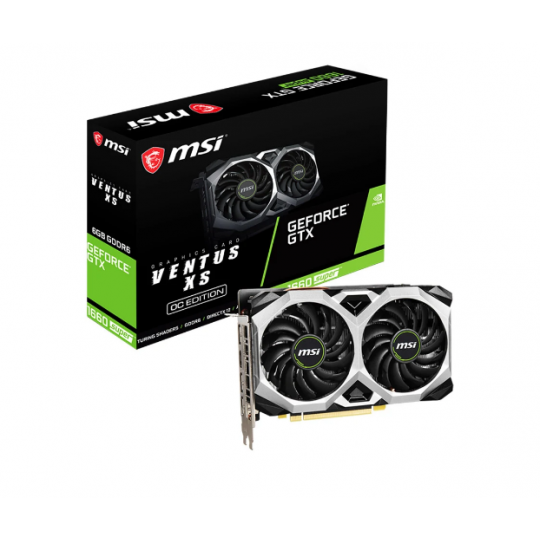 Card màn hình MSI GeForce GTX 1660 SUPER VENTUS XS OC 6GB GDDR6 GeForce-GTX-1660-SUPER-VENTUS-XS-OC