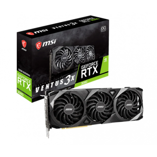 Card màn hình MSI GeForce RTX 3080 VENTUS 3X 10G OC 10GB GDDR6 GeForce-RTX-3080-VENTUS-3X-10G-OC