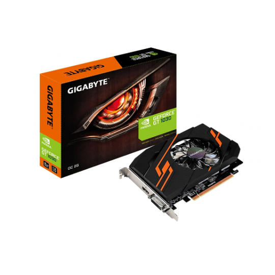 Card màn hình GIGABYTE GeForce GT 1030 2GB GDDR5 OC (GV-N1030OC-2GI)