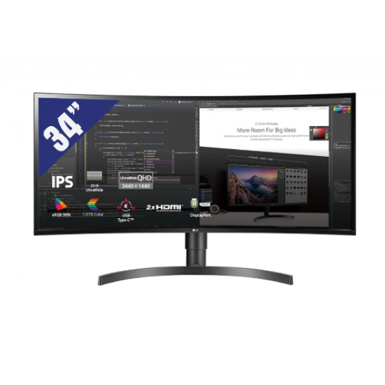 Màn hình cong LG 34 inch 34WN80C-B.ATV