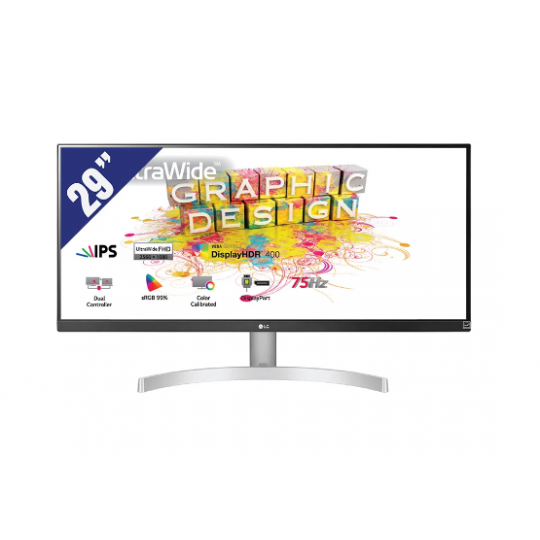 Màn hình LCD LG 29WN600-W.ATV (2560 x 1080/IPS/75Hz/5 ms/FreeSync)