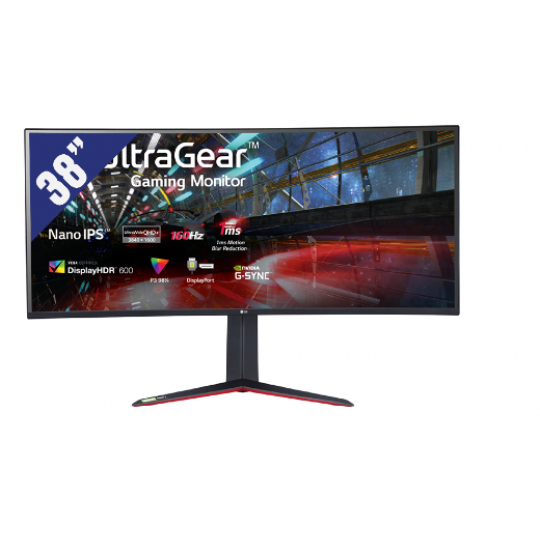 Màn hình LCD LG 38GN950-B.ATV (3840 x 1600/IPS/144Hz/1 ms/FreeSync, G-Sync)