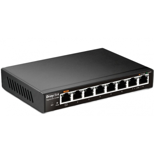 8-Port Gigabit Smart Switch DrayTek Vigor G1080