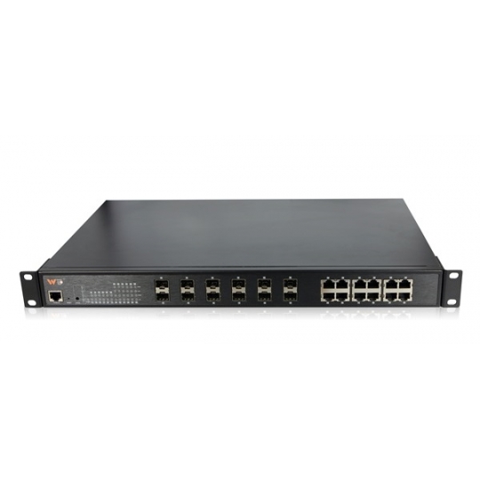 Switch WINTOP YT-CS1024-12GF12GT 12-Port 10/100/1000Base-T(X) + 12-Port 1000Base-X 
