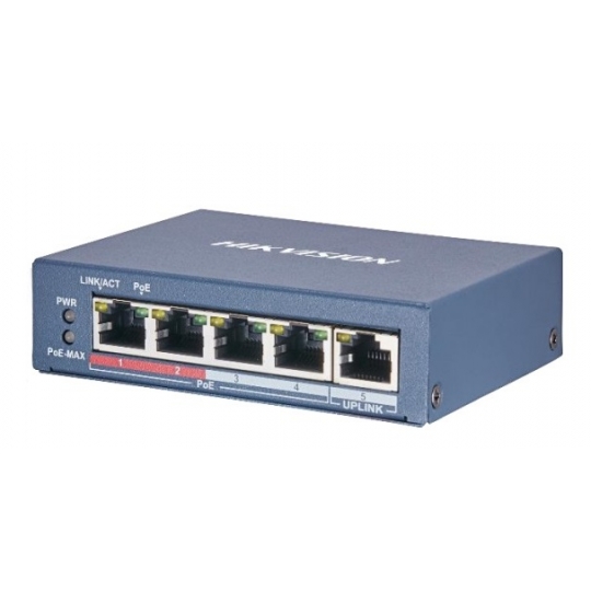 SWITCH DS-3E0105P-E(B) HIKVISION